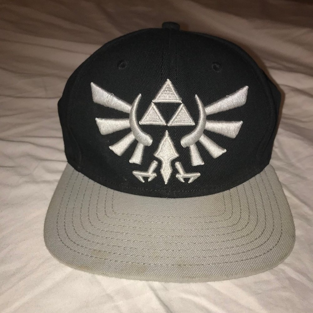 Legend of Zelda Grey & Black Twilight Princess Cap